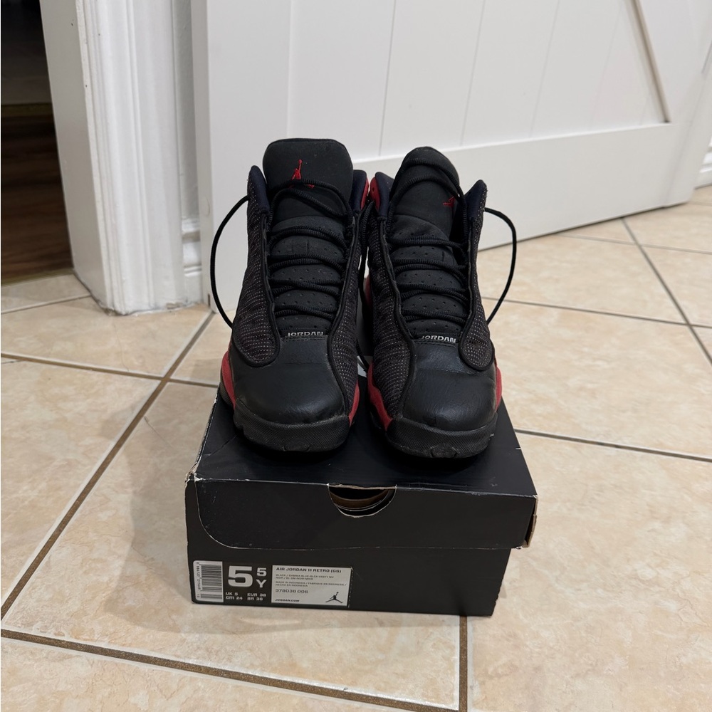 Air Jordan Retro Bred 13s Big Kids SIZE:5.5Y